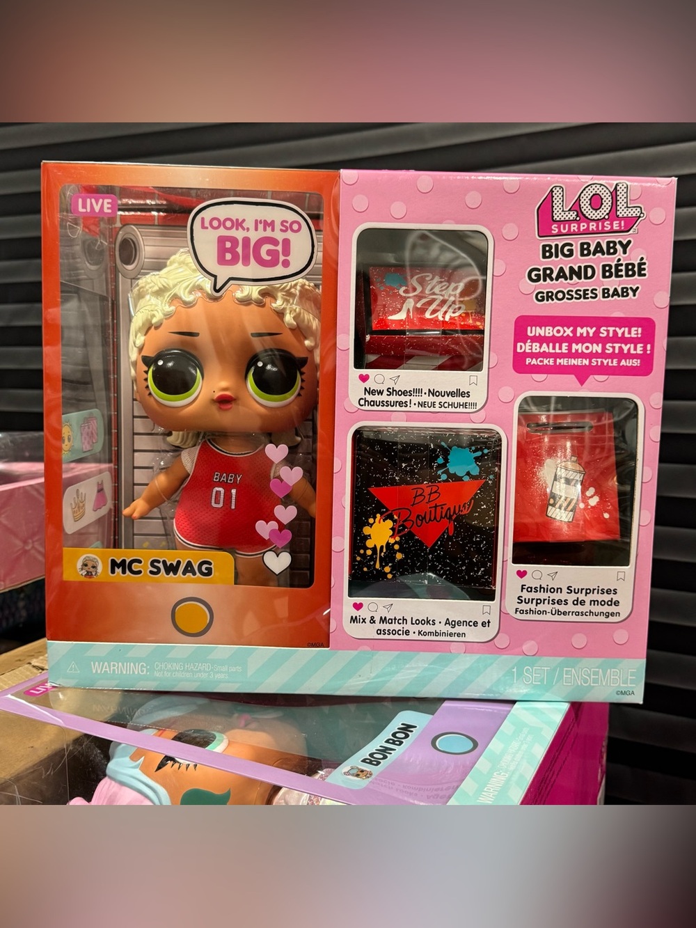 LOL Surprise! BIG BABY MC Swag Doll 11" 2021 OG Release NEW NWT NIB RARE VHTF